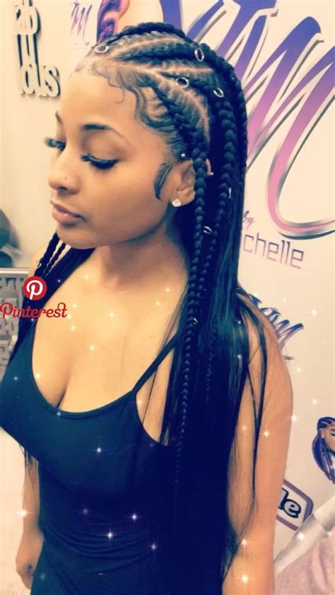Micro braids, cornrows, box braids, fishtail, ghana, faux, goddess are just a few names of braid styles for black girls. 35 Braid Hairstyles With Weave