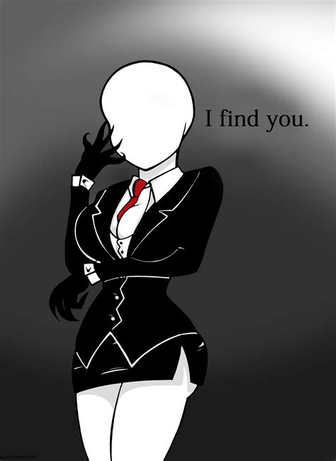 Thank you for your message! Slenderwoman. by PatriciaMuacMuac on DeviantArt
