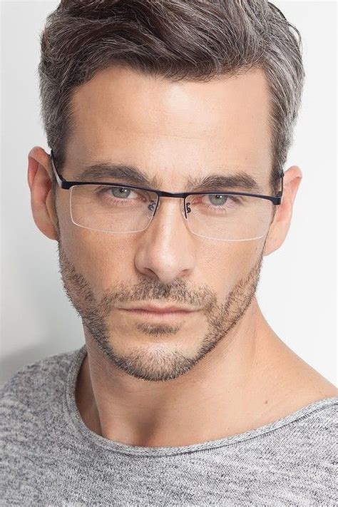 Chute Rectangle Black Frame Glasses For Men Eyebuydirect Mens Glasses Frames Mens Eye