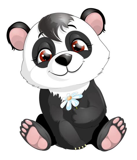 Cartoon Panda Vector Free Vector Graphic Download Cute