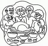 Coloring Dinner Thanksgiving Turkey Clipart Happy Clipartpanda Clip Meal Popular Library sketch template
