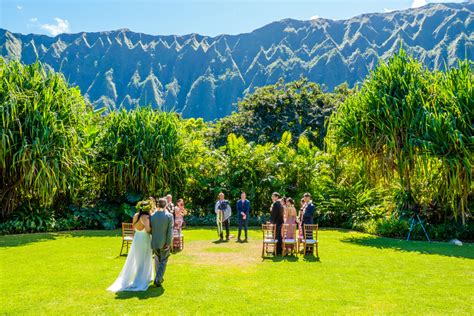 Oahu Gardens Wedding Fasci Garden