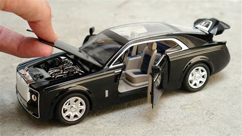 Unboxing Of 13m Miniature Rolls Royce Sweptail Diecast Model Car