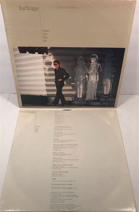 Vintage Boz Scaggs Down Two Then Left First Pressing Vinyl Jc Etsy