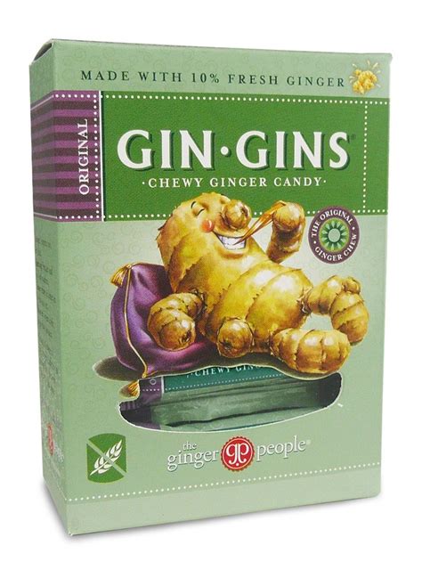 The Ginger People Gin Gins Original Chewy Ginger Candy 84g Natural