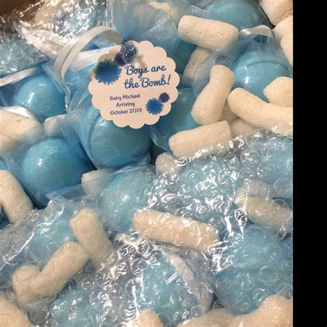 They are 3.5oz each and 2.25, made to order, fresh in the usa with natural & organic ingredients. Shower Favors Baby Shower Favors SpaGlo Bath Bomb Favors ...