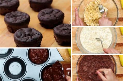 Il dolcetto americano per eccellenza è in realtà un evergreen della cucina mondiale; Muffin al cioccolato e banana senza zucchero e senza burro ...
