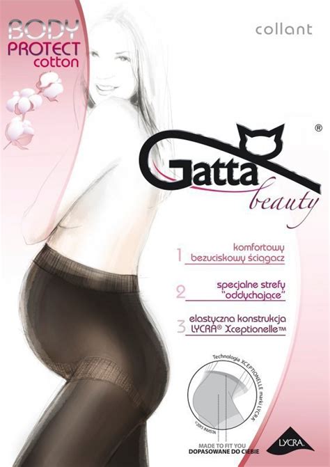 Gatta Body Protect Cotton punčochové kalhoty Punčocháče Krásné nohy