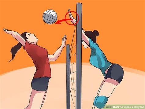 How To Block Volleyball With Pictures Wikihow