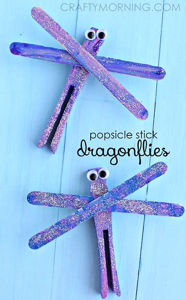 Popsicle Stick Dragonfly Spring Craft For Kids Artofit
