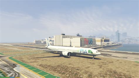 Pakistan International Airlines Pia New Livery Boeing 777 300 Gta5
