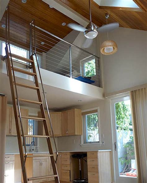 90 Genius Loft Stair For Tiny House Ideas Loft Ladder Loft Railing