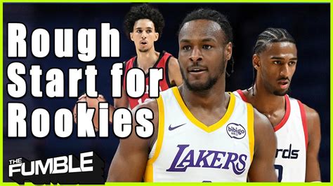 Bronny James and the Rookies Have Record Breaking Bad Start to NBA