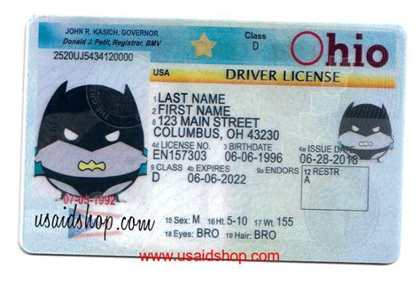 Ohio New Fake Ids Buy Fake Idsfake Id Makerusa Fake Cardsscannable