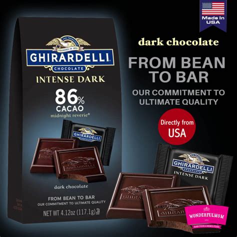 Ghirardelli Intense Dark Chocolate Wonderfulmomlk