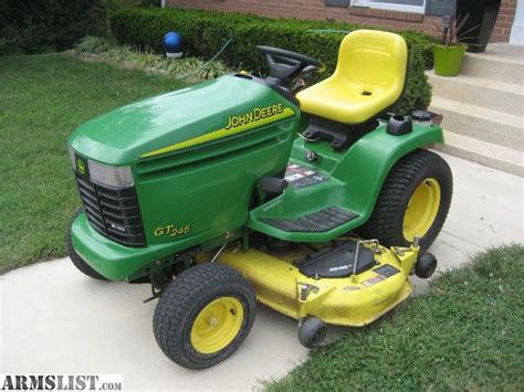 Armslist For Sale John Deere Gt245 Lawn Tractor Excellent Condition