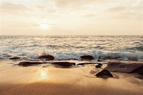 Warm Ocean Sunset Photograph By Jacinta Bernard Fine Art America