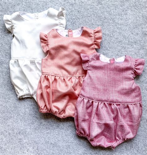 Bubble Romper Baby Girl Clothes Baby Bubble Romper Baby Etsy Girl