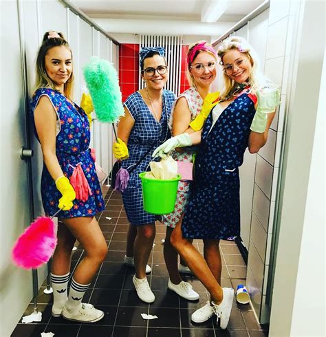 Hausfrauen Zum Fasching Karneval Kostüm Damen Kostüm Fasching
