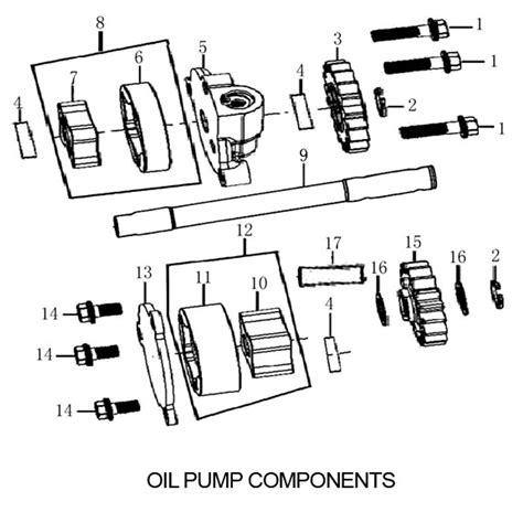 oil pump gear ass