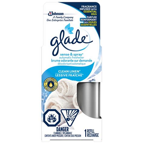 Glade Sense And Spray Refill Clean Linen The Home Depot Canada