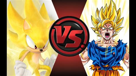 Sonic Vs Goku Cartoon Fight Club Episode 27 Youtube