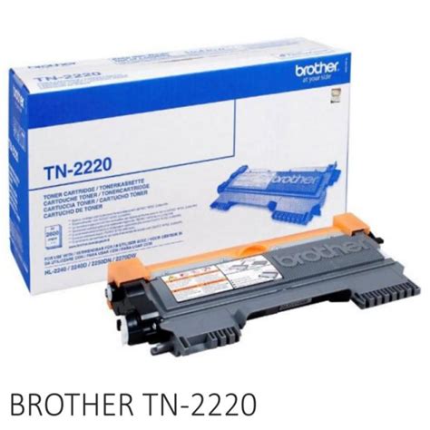 Brother Tn2220toner Alta Capacidad Tn 2220 2600 Páginas