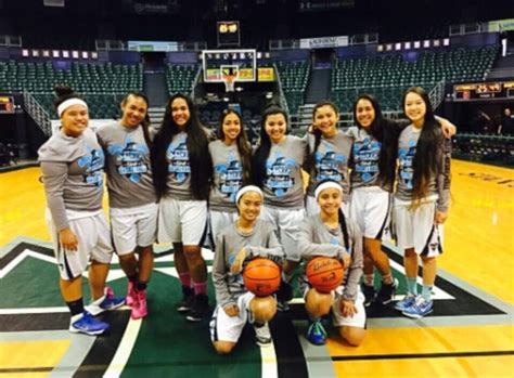 St Francis Lady Saints Girls Basketball Team Hawaii 2015 Basketball