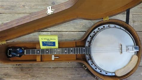 Vintage 1961 Vega Wonder Banjo 4 String Tenor W Original Reverb