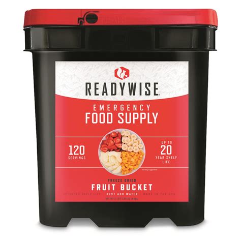 Wise company emergency food storage review wise emergency meals who says survival food can only be rice and cans of soup wise company says not anymore this emergency food variety pack comes with four servings of these. Wise Emergency Food Supply Fruit Variety Bucket, 120 ...