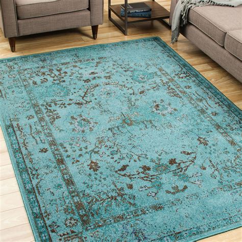 The Conestoga Trading Co Renaissance Tealgray Area Rug And Reviews