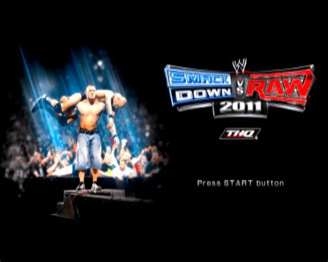 wwe smackdown vs raw 2011 screenshots for playstation 2 mobygames