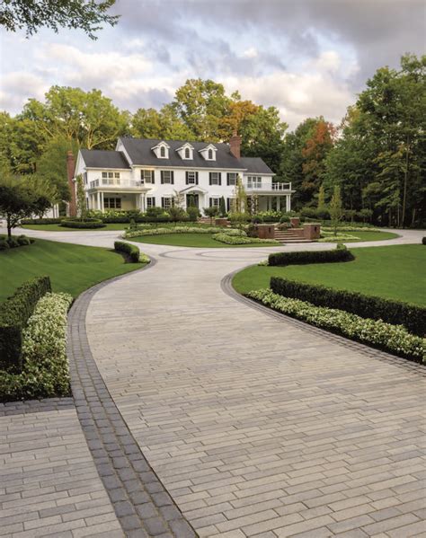 Discover Our Vast Array Of Pavers Techo Bloc Circle Driveway