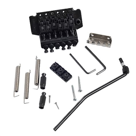 1pkg Floyd Rose Lic Ibanez Edge Style Double Tremolo System Black