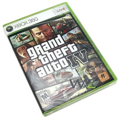 Xbox 360 Grand Theft Auto Iv Gta 4 Waz