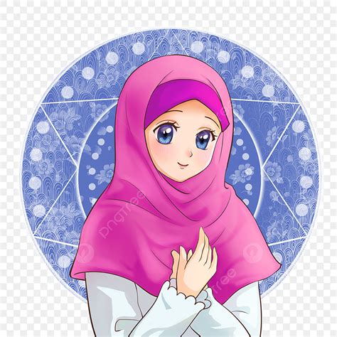 Gambar Kartun Muslimah Muslimah Kartun Komik Muslim Islam Png