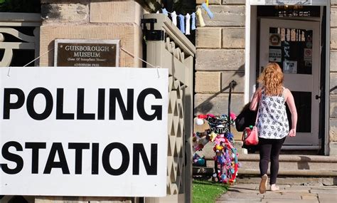 A caravan polling station, sure (picture: Tonight is the deadline to register to vote in the UK ...
