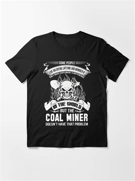 Coal Miner Christmas Coal Miner Tshirt Coal Miner Coal Miners Wife M T Shirt By Lnet Redbubble