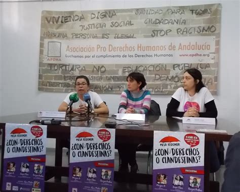 Apdha Y El Colectivo De Prostitutas De Sevilla Rechazan Que La Ley Andaluza De Igualdad Vulnere