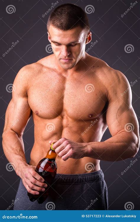 bodybuilder for a healthy lifestyle stock image image of bodybuilders natural 53717223