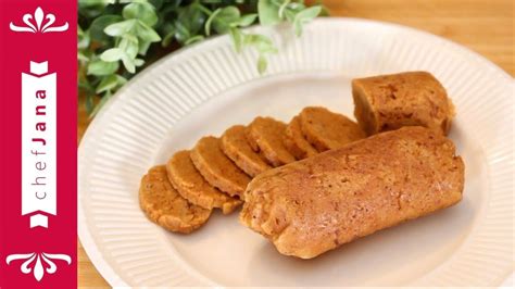 How To Make Seitan Chorizo Vegan Hot Dog Sausage Youtube Vegan