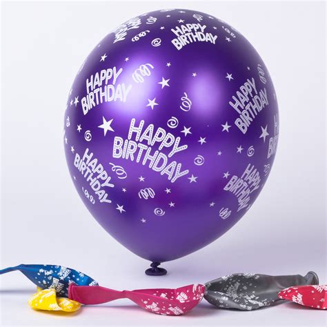 Shop our helium birthday balloon delivery, sure to wish a happy birthday in the most fabulous way! Multi-Coloured Balloons Party Tableware Bundle - 36 Pieces ...