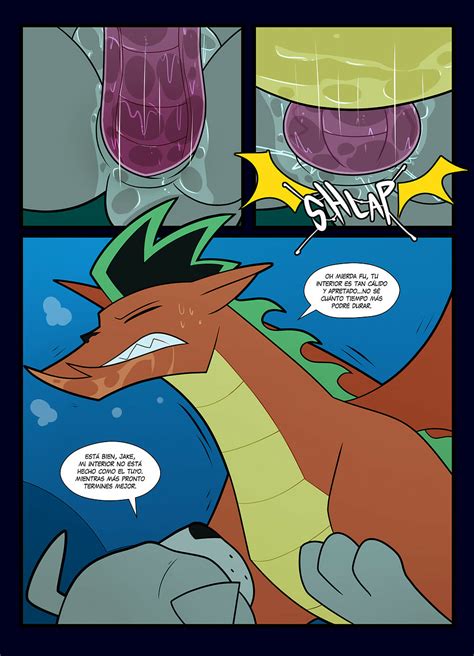 Dragon Lessons Porn Comics By Blitzdrachin American Dragon Jake Long