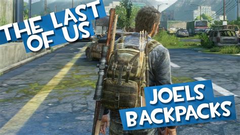 The Last Of Us All Of Joels Unlockable Backpack Skins Long Sleeve Denim Shirt Youtube