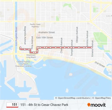 151 Route Schedules Stops And Maps 151 4th St To Cesar Chavez Park