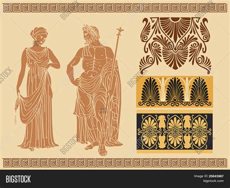 greek ornament vector and photo free trial bigstock