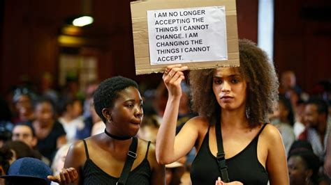Why Are South African Students Protesting Bbc News