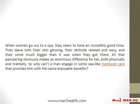 Member Pampering Best Steps For A Healthy Manhood Ppt Download
