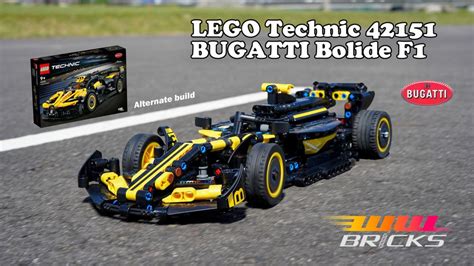 Lego Moc 2022 F1 Lego Technic 42151 Bugatti Bolide Alternate Build By
