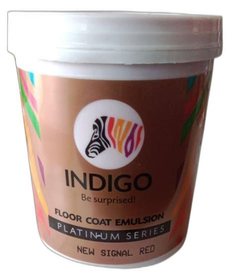 Indigo Floor Coat Emulsion Paint Packaging Size 1l At Rs 670litre In